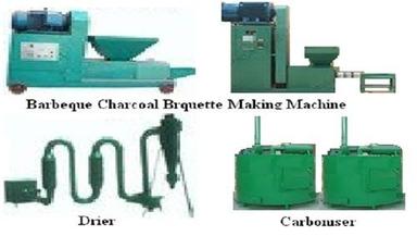 High Efficifiency Bbq Charcoal Briquette Machine