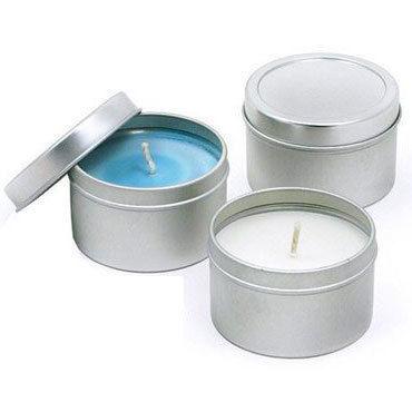 Durable Travel Tin Candles