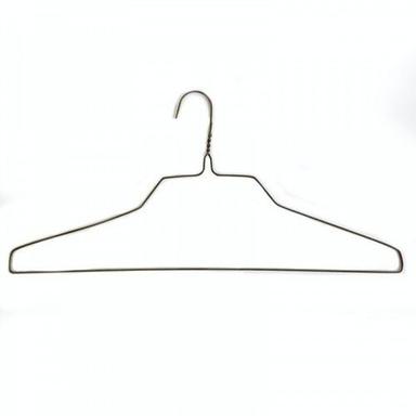 White Plastic Coated Wire Shirt Hanger