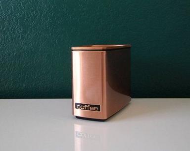 Coffee Container Copper Jar Kitchen Dimension(L*W*H): 6 7 4 Inch (In)