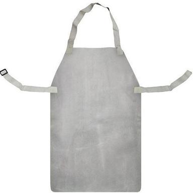 Plain Leather Apron Size: Medium