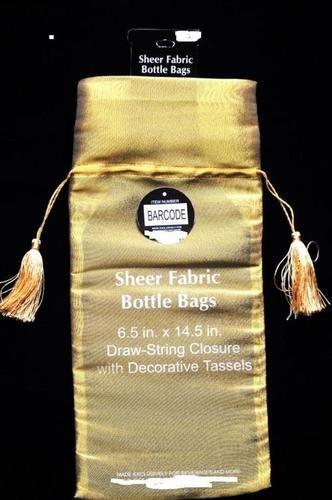 Organza Wine Bottle Bags