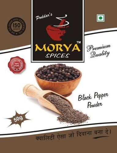 Glass Fresh Black Pepper Powder