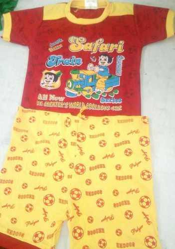 6 Diffrent Colours Branded Cotton Kidswear Necker Suits