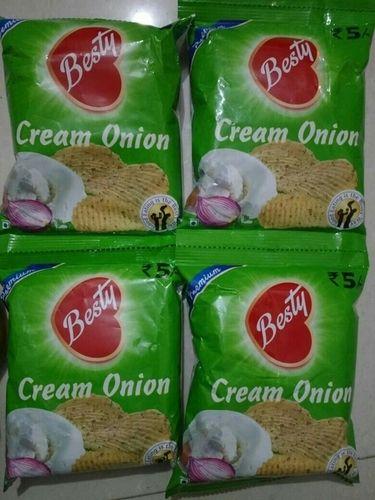Cream And Onion Chips