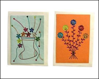 Handmade Paper Greeting Cards Size: Custom