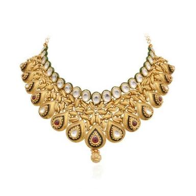 Golden Elegant Look Gold Necklace