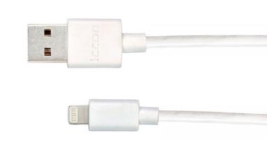 White 1 M Iphone Usb Data Cable