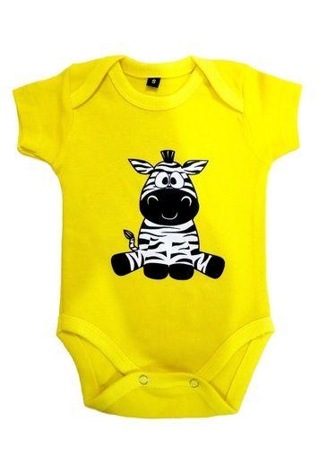 Yellow Pod Baby Romper Age Group: 0-3 Months/ 3-6Months/6-9Months