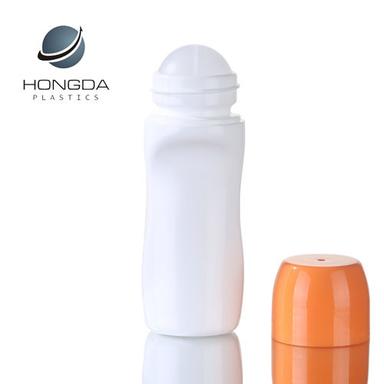 40ml Plastic PP Deo Cosmetic Screw Cap Roll On Empty Bottle