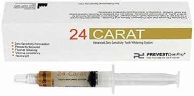 Prevest Denpro 24 CARAT 1X5ml Syringe 16% , 22% , 35% Tooth Whitening Gel