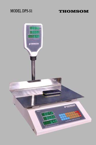 Black Electronic Weighing Scale Machine