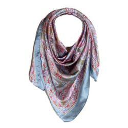 Multi-Color Branded Women'S Polyester Cotton Fancy Scarf