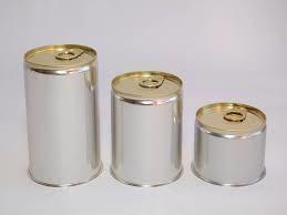 Round Shape Tin Containers
