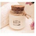 White Cosmetic Skin Cream Jars