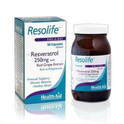 Resolife (Resveratrol 250Mg) Capsules Grade: Medicine Grade