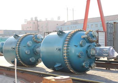 Used Enamel Reactor Equipment Materials: Carbon Steel