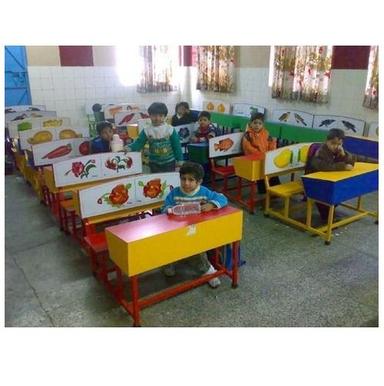 Pure Wooden School Desk