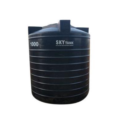 Plastic Black 1000L Vertical Water Tank