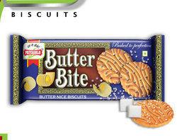 Glass Butter Bite Nice Biscuits