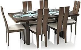 Durable 6 Seater Wooden Dining Table Sets