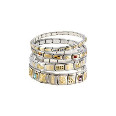 Engagement Premium Look Metal Charm Bracelets