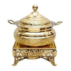 Multicolor Decorative Brass Chafing Dish