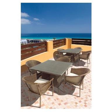 Armchair Outdoor Dining Table Set