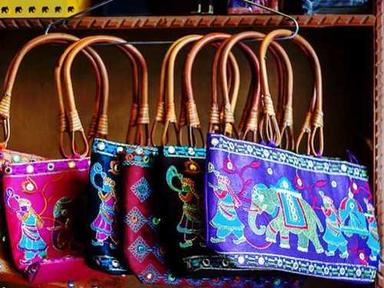 Elephant Printed Handicraft Bags 
