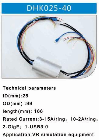 Reliable Rotary Joint Electrical Connector Slip Rings