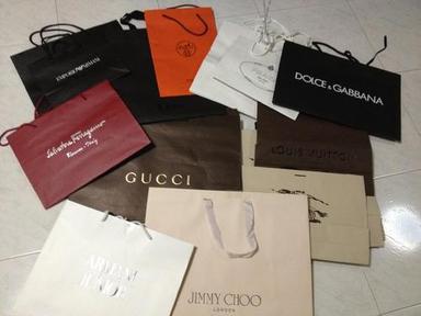 Various Recyclable Branded Paper Bags