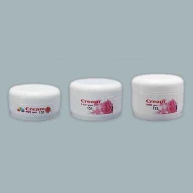 Muticolor Plastic Cream Jar
