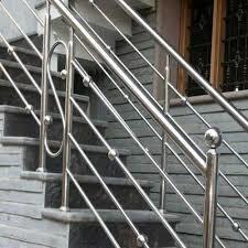 Eco Friendly Mild Steel Stair Railings