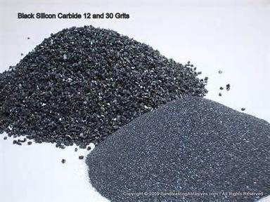 Black Silicon Carbide 12 and 30 Grits