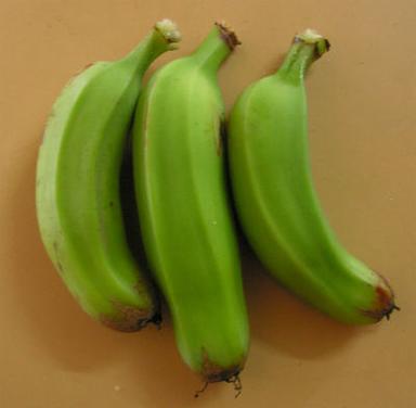Naturally/ Organically Grown Raw Banana