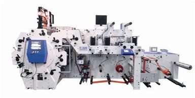White Efficient Flexographic Printing Machines