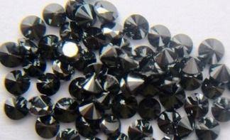 Polished Loose Black Diamonds