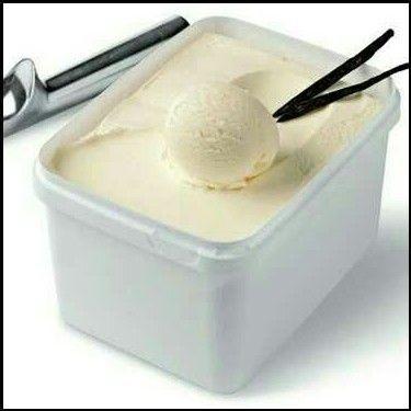 Butter Scotch Flavor Ice Cream 