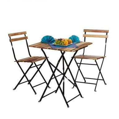 Outdoor Garden Table & Chairs Set No Assembly Required