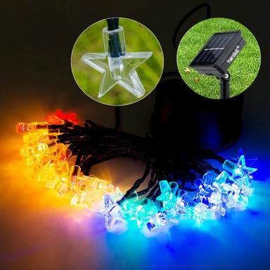 Fairy Star 30 Led Decorative Solar Light (20 Feet Multicolor) Cable Length: 20 Foot (Ft)