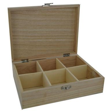Wooden Brown Pine Box