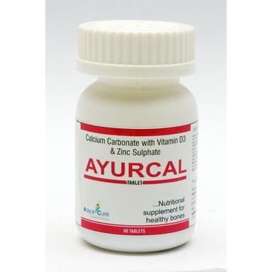 Multi Ayurcure Ayurcal Tablets - Nutritional Supplement For Healthy Bones - 60 Tablets