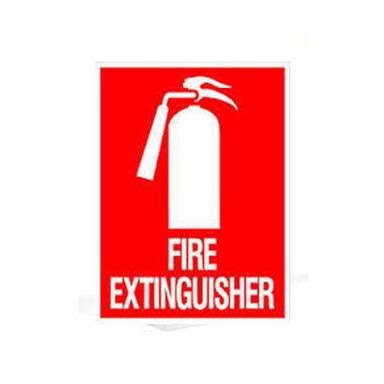 Longer Life Fire Extinguisher Signage
