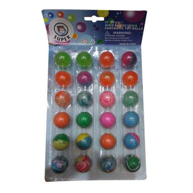 Multi Colored Bouncing Ball Size: Various Sizes Are Available