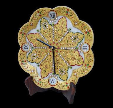 Charm Longer Life Marble Handicrafts Clock