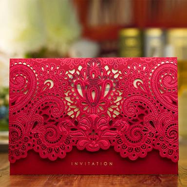 Pc Fancy Wedding Card Printing Services