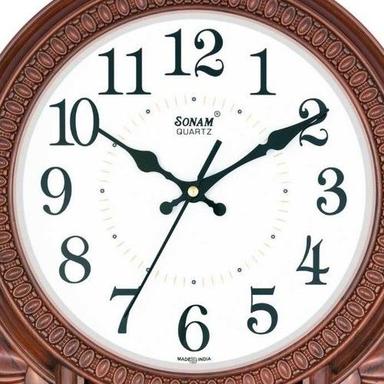 Brown Excellent Design Pendulum Wall Clock