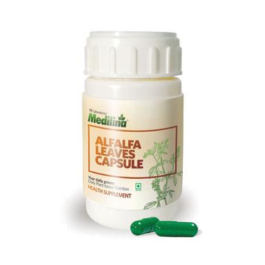 Organic Product Alfalfa Leaves 2000 Capsules