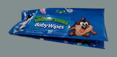 Baby Wipes Pouch With Label / Sticker