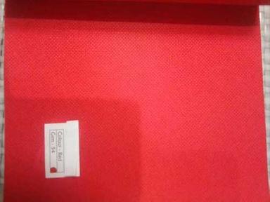 Red Non Woven Cloth Fabric